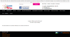 Desktop Screenshot of leaderfete.fr